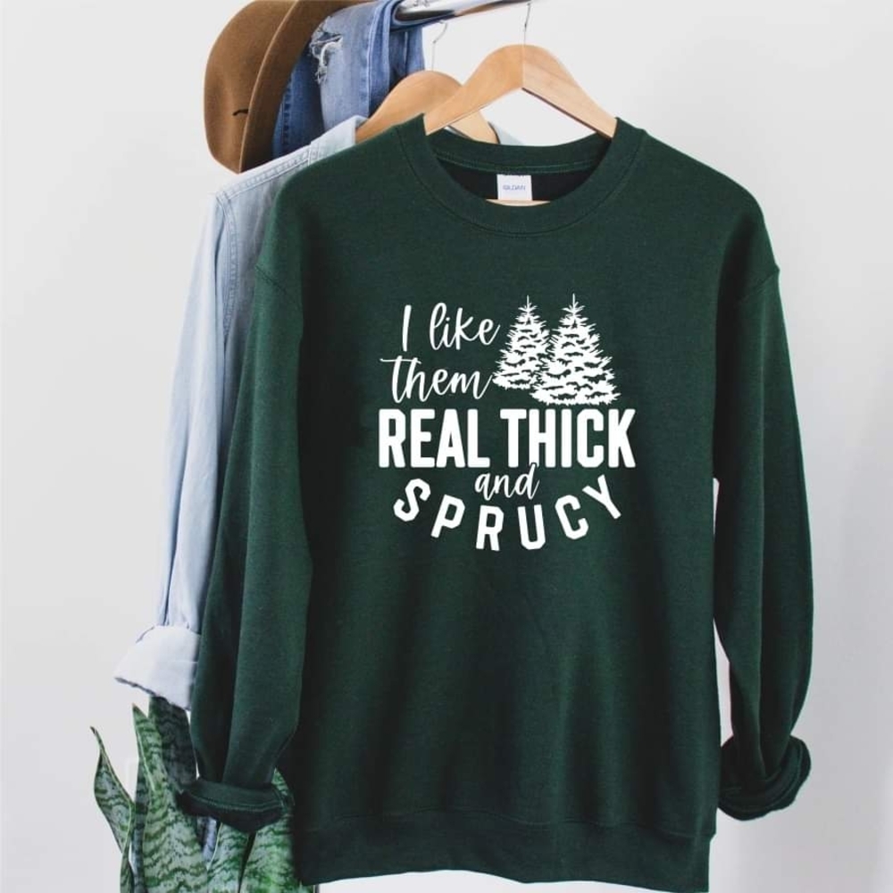 Thick & Sprucy Crewneck NWT
